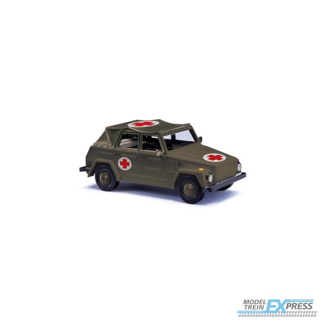 Busch autos 52729 1/87 VW 181 BUNDESWEHR ROTES KREUZ 1970