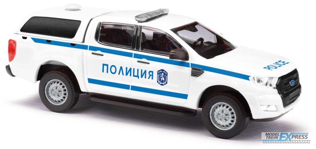 Busch autos 52832 1/87 FORD RANGER HARDTOP POLIZIA BULGARIEN 2016
