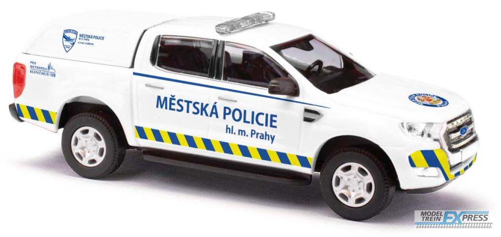 Busch autos 52834 1/87 FORD RANGER HARDTOP MESTSKA POLICIE 2016