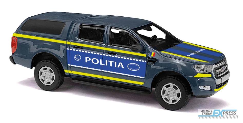 Busch autos 52836 1/87 FORD RANGER HARDTOP POLITIA RUMÄNIEN 2016