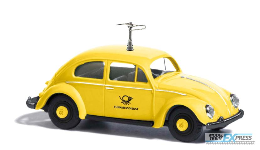 Busch autos 52912 1/87 VW KÄFER BREZELFENSTER FUNKMESSW. DBP 1952