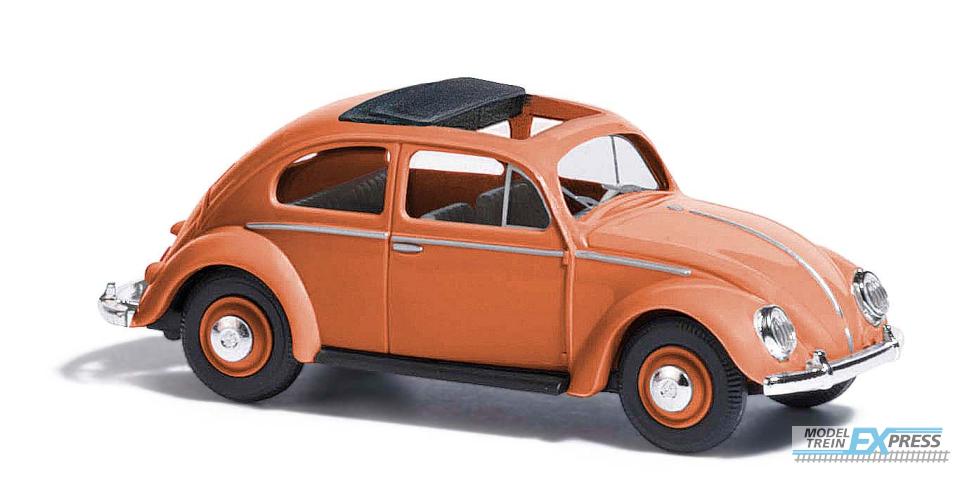 Busch autos 52953 1/87 VW KÄFER OVALFENSTER KORALLEN 1951