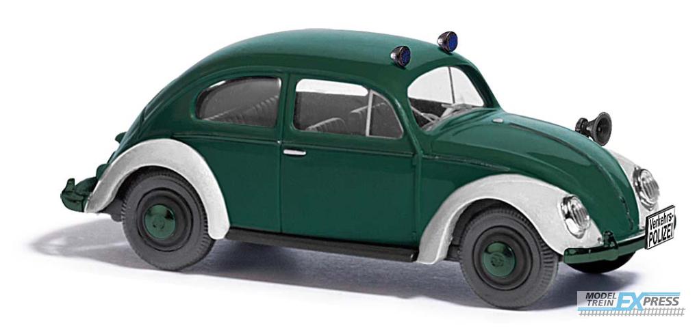 Busch autos 52962 1/87 VW KÄFER MIT OVALFENSTER POLIZEI 1955