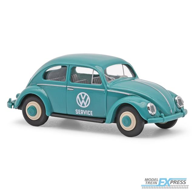 Busch autos 52967 1/87 VW KÄFER OVALF. VW SERV. (08/25) *