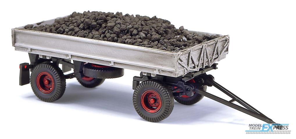 Busch autos 53015 1/87 IFA HW 60 MIT KOHLEBELADUNG 1985