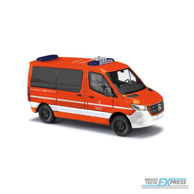 Busch autos 53451 1/87 MERCEDES-BENZ SPRINTER KURZ FW MÜNSTER 2018