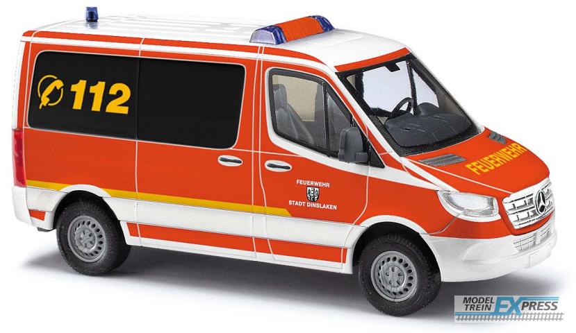 Busch autos 53460 1/87 MERCEDES-BENZ SPRINTER FW DINSLAKEN 2018