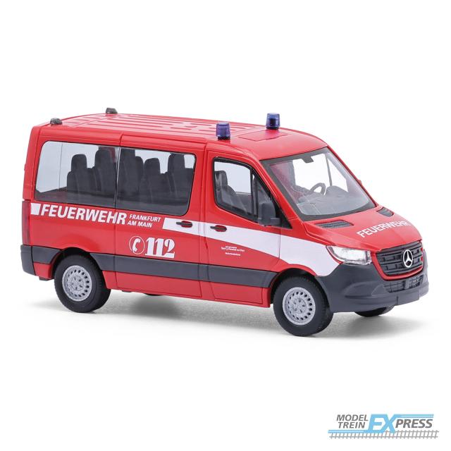 Busch autos 53467 1/87 MB SPRINTER KURZ FW FRANKF.A. (08/25) *