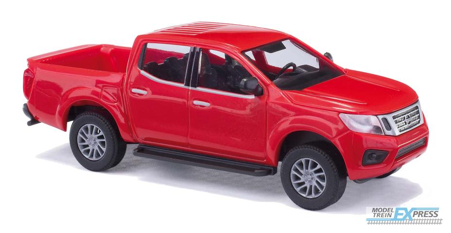 Busch autos 53700 1/87 NISSAN NAVARA ROT 2015