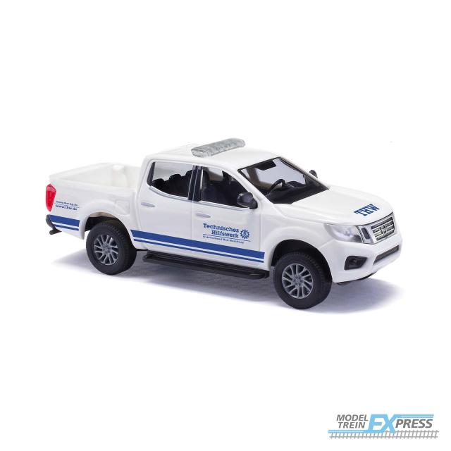 Busch autos 53723 1/87 NISSAN NAVARA THW BAD HOMBURG 2015