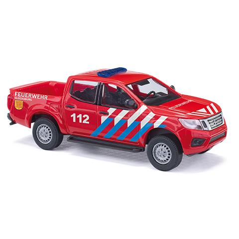 Busch autos 53727 1/87 NISSAN NAVARA, FW GLÜCKSB.