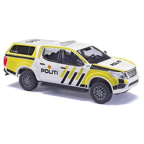 Busch autos 53730 1/87 NISSAN NAVARA, POLITI