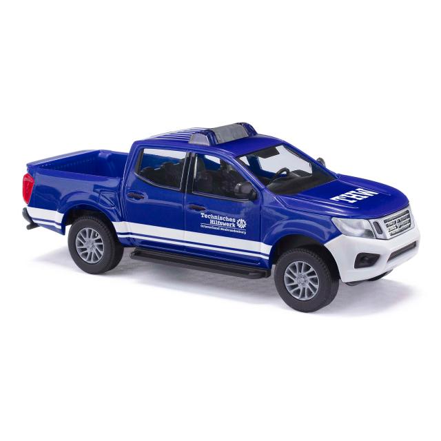 Busch autos 53738 1/87 NISSAN NAVARA, THW