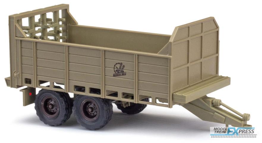 Busch autos 53803 1/87 FORTSCHRITT T 088 MISTSTREUANHÄNGER GOLD 1971