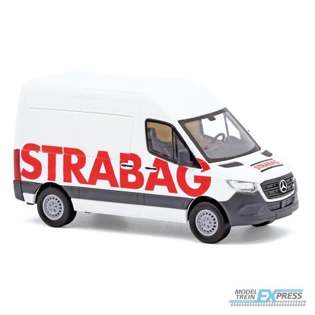Busch autos 54007 1/87 MB SPRINTER KURZ STRABAG (08/25) *