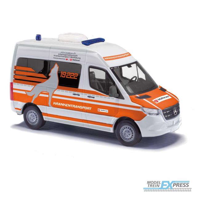 Busch autos 54055 1/87 MERCEDES-BENZ SPRINTER K. MALTESER 2018