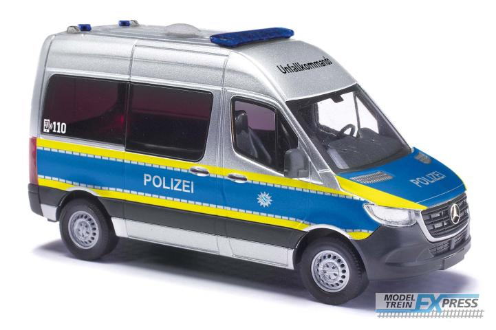Busch autos 54057 1/87 MERCEDES-BENZ SPRINTER KURZ HD POLIZEI M. 2018