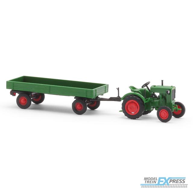 Busch autos 54102 1/87 DEUTZ F1M 414 MIT ANHÄNGER (04/25) *