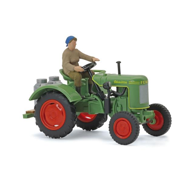 Busch autos 54154 1/87 FENDT F15 MIT BÄUERIN