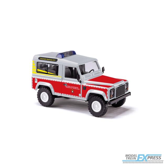 Busch autos 54312 1/87 LAND ROVER DEFENDER FW SAARLOUIS 1983