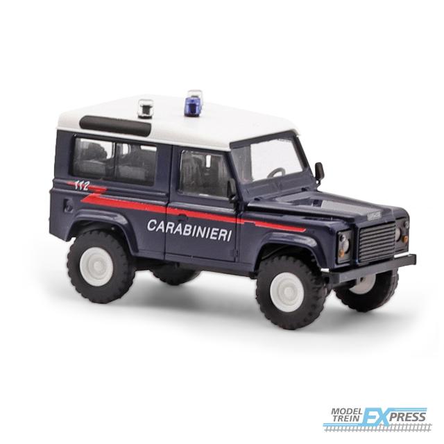 Busch autos 54313 1/87 LAND ROVER 90, CARABINIERI  (04/25) *