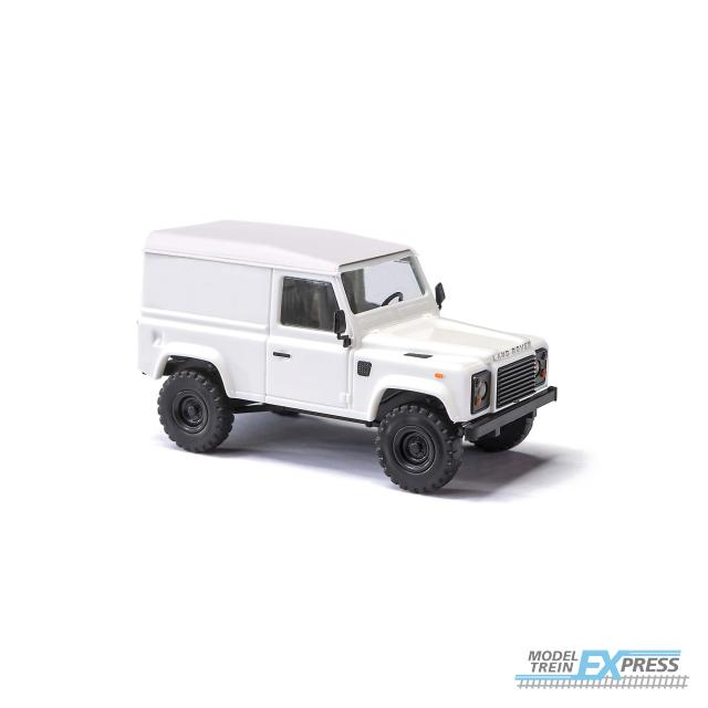 Busch autos 54351 1/87 LAND ROVER DEFENDER 90 KASTEN WEIß 1983