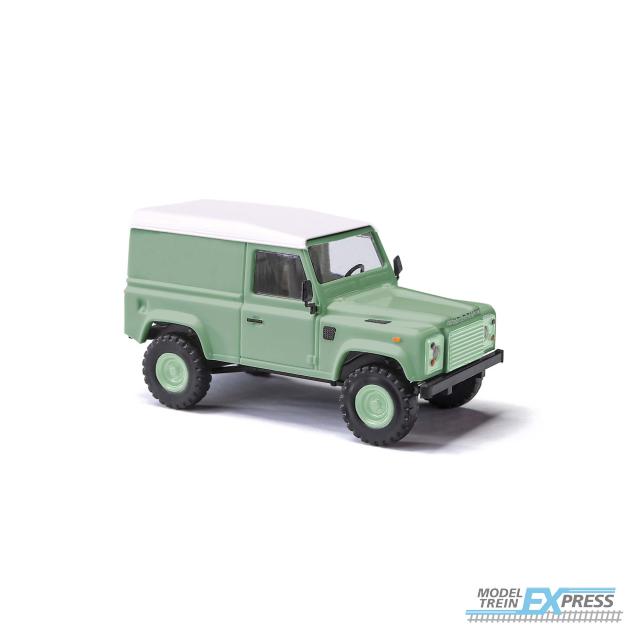 Busch autos 54352 1/87 LAND ROVER DEFENDER 90 KASTEN GRÜN 1983