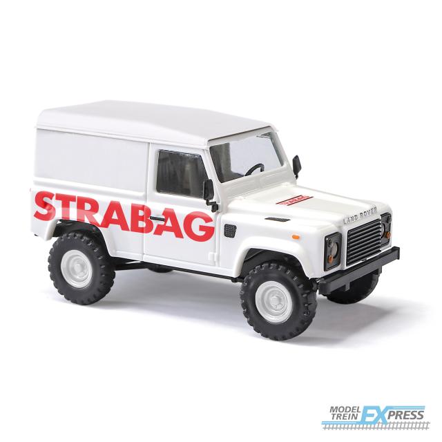 Busch autos 54353 1/87 LAND ROVER DEF.90 STRABAG (08/25) *