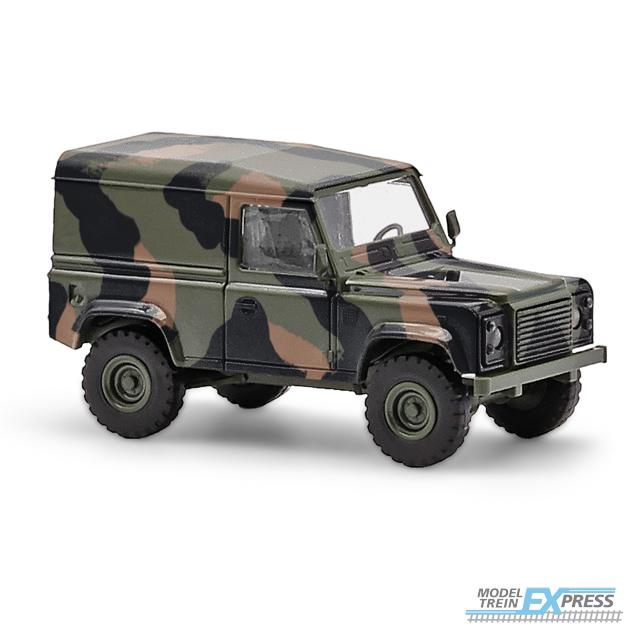 Busch autos 54355 1/87 LAND ROVER 90, CAMOUFLAGE (04/25) *