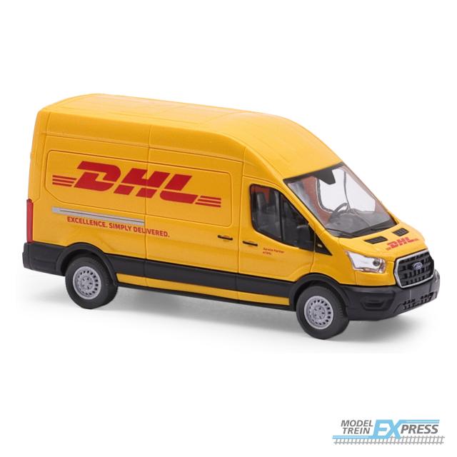 Busch autos 54508 1/87 FORD TRANSIT 2014, DHL (04/25) *
