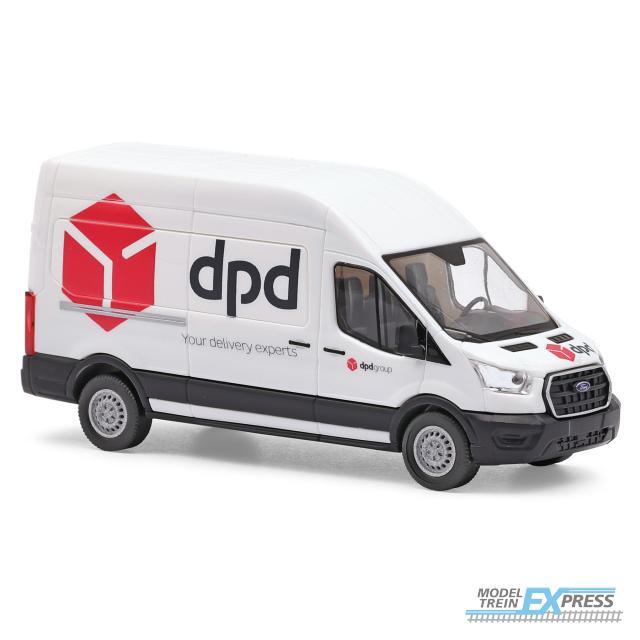 Busch autos 54509 1/87 FORD TRANSIT 2014, DPD (08/25) *
