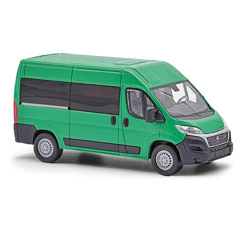 Busch autos 54651 1/87 FIAT DUCATO BUS, GRÜN