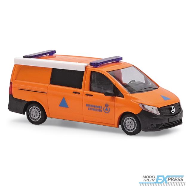 Busch autos 54800 1/87 MB VITO, THW DÄNEMARK  (04/25) *
