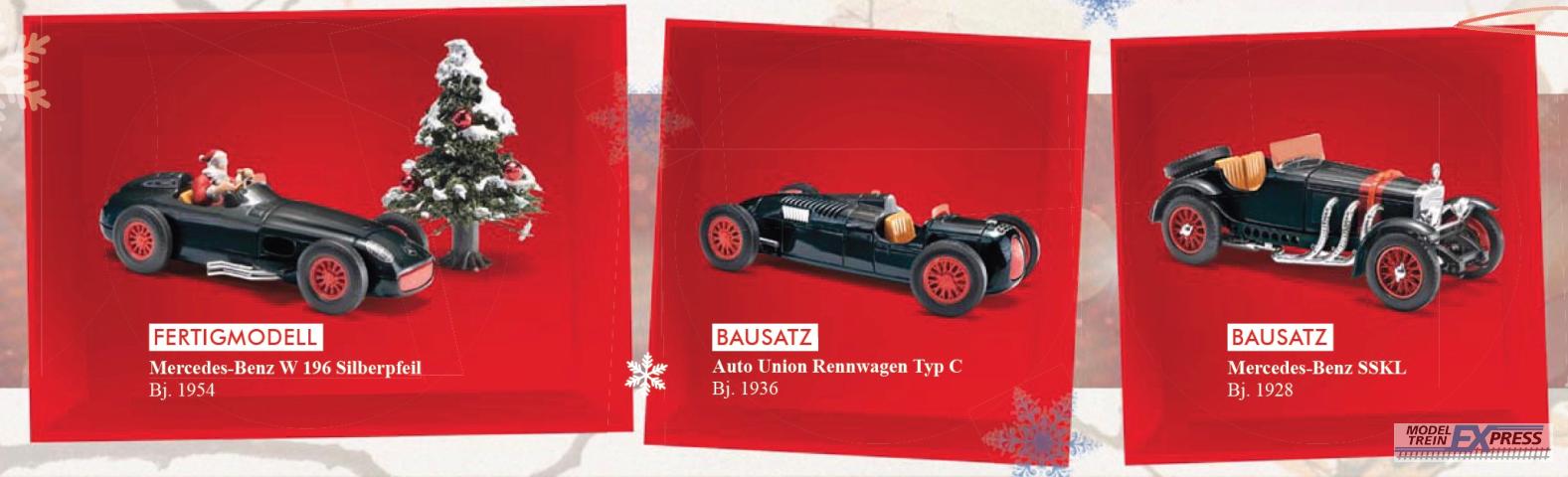 Busch autos 59920 1/87 MERCEDES-BENZ SSKL WEIHNACHTS-SET 1928