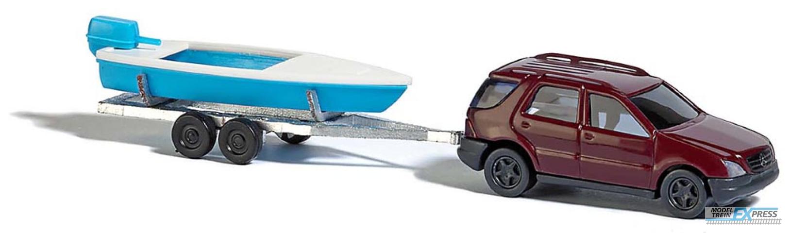 Busch autos 8334 1/160 MERCEDES MIT BOOT N