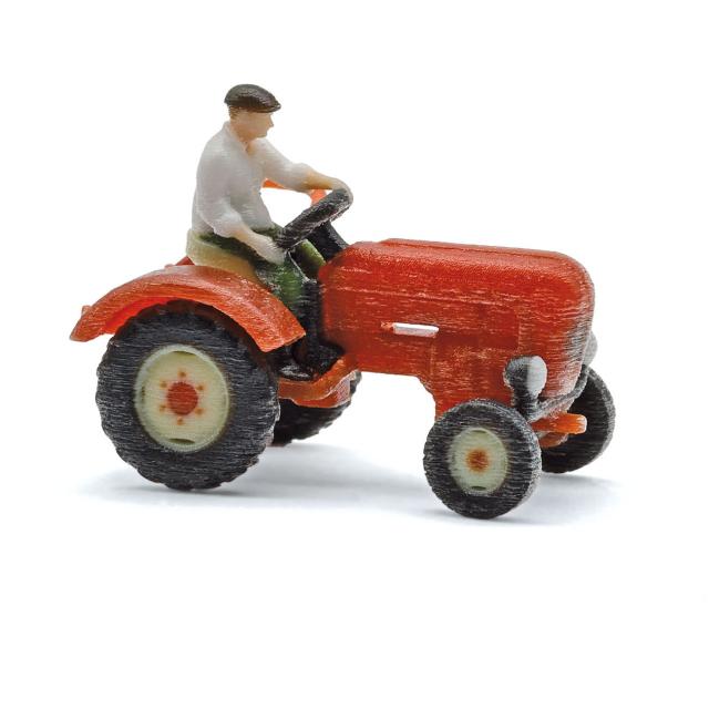 Busch autos 8358 1/160 TRAKTOR JUNIOR MIT BAUER N