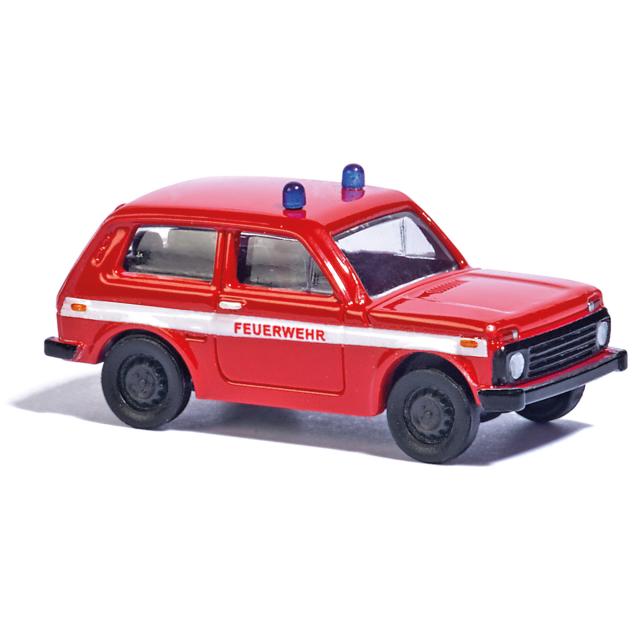 Busch autos 87111 1/87 LADA NIVA, FEUERWEHR