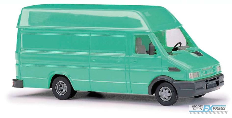 Busch autos 89115 1/87 IVECO DAILY KASTENWAGEN TÜRKISGRÜN