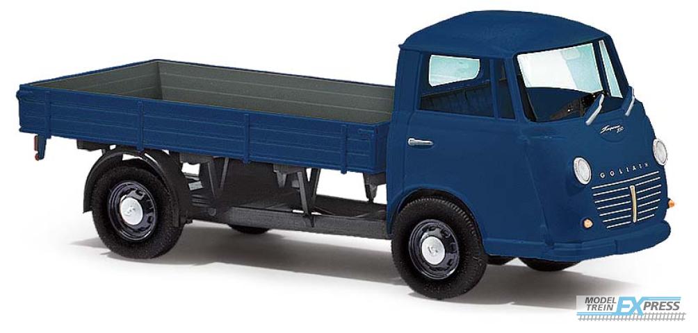 Busch autos 94200 1/87 GOLIATH PRITSCHE BLAU **
