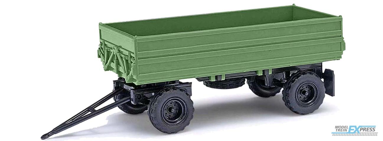 Busch autos 95043 1/87 IFA HW 80.11 ÄNHANGER BLASSGRÜN 1984
