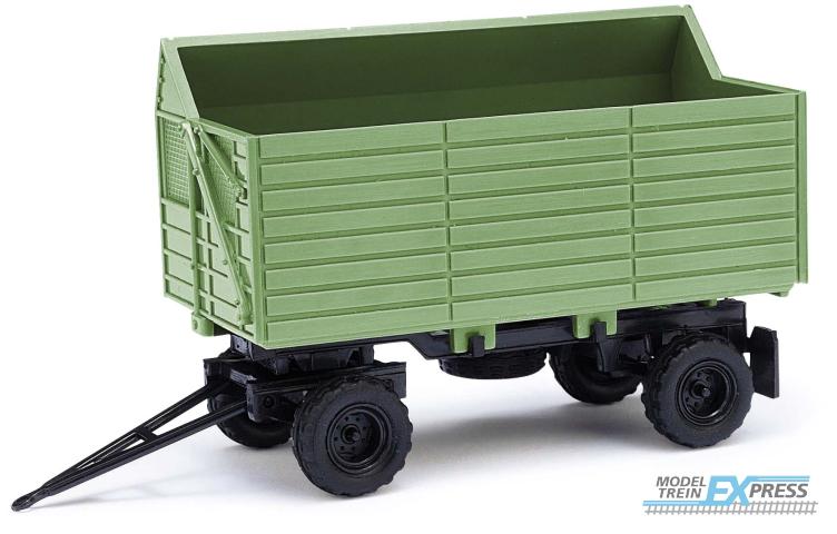 Busch autos 95044 1/87 IFA HW 80 SHA ÄNHANGER BLASSGRÜN 1984