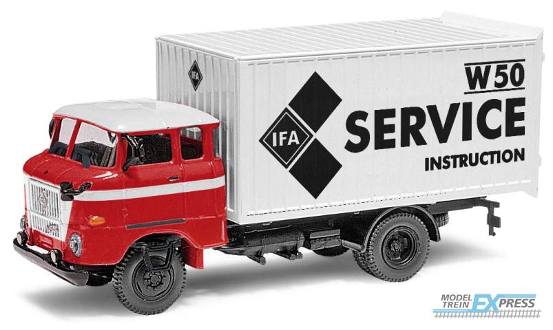 Busch autos 95175 1/87 IFA W50 MK SERVICE INSTRUC.