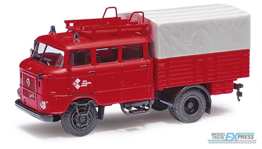 Busch autos 95179 1/87 IFA W50 BTP MESSE IFA LOGO