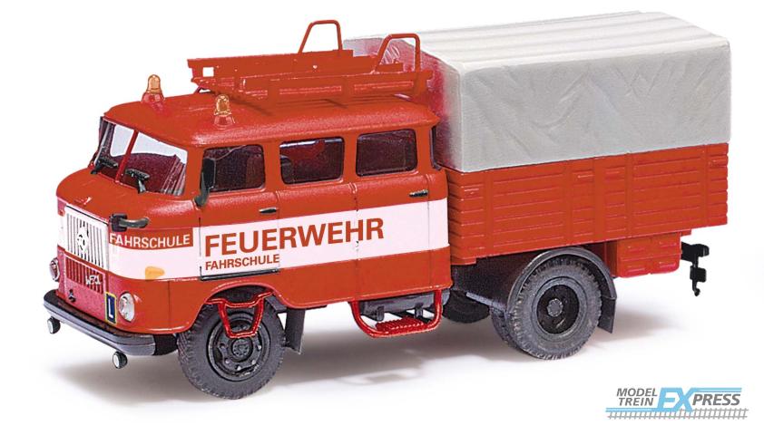 Busch autos 95194 1/87 IFA W50 L RTGW FW FAHRSCHULE FRIEDRICH. 1971 (4/24) *