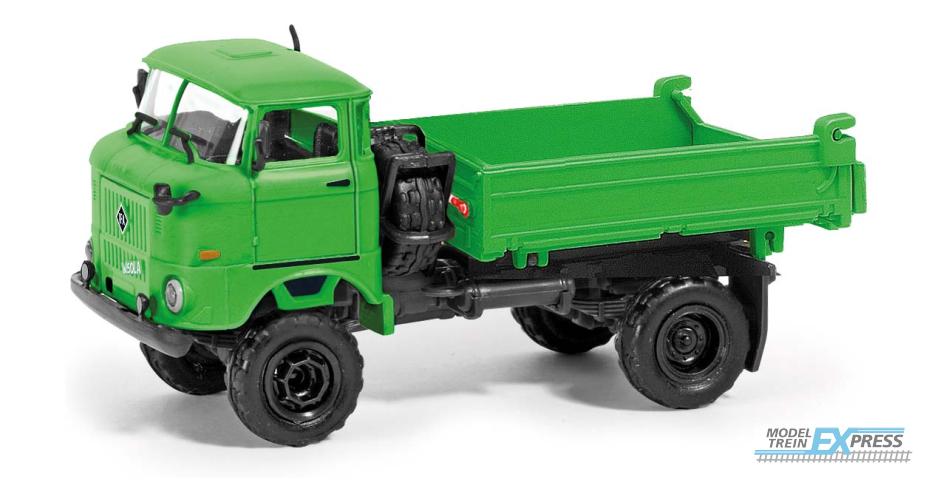 Busch autos 95279 1/87 IFA W50 LA 3SK APFELGRÜN 1987
