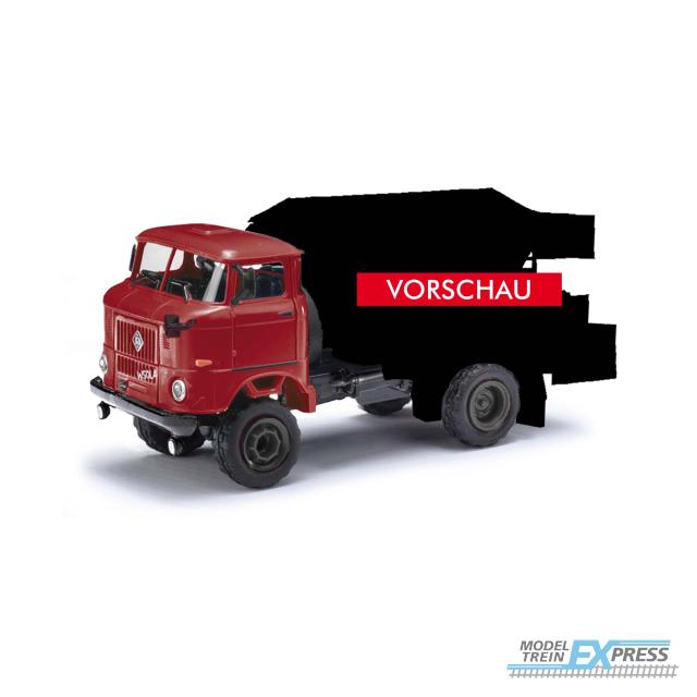 Busch autos 95285 1/87 IFA W50 LA D035 STREUERAUFSATZ ROT 1968