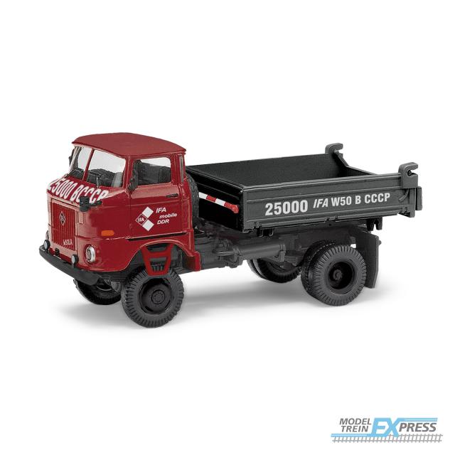Busch autos 95291 1/87 IFA W50LA 3SK, CCCP (04/25) *