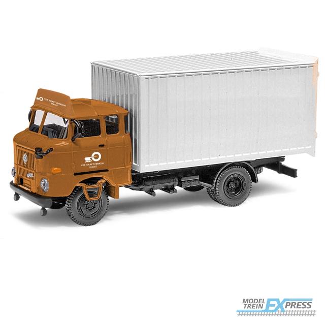 Busch autos 95300 1/87 IFA W50 L/MK KRAFTVERKEHR HALLE 1985