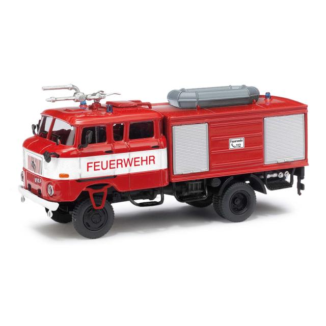 Busch autos 95404 IFA W50 LA TLF16 SCHLAUCHBOOT