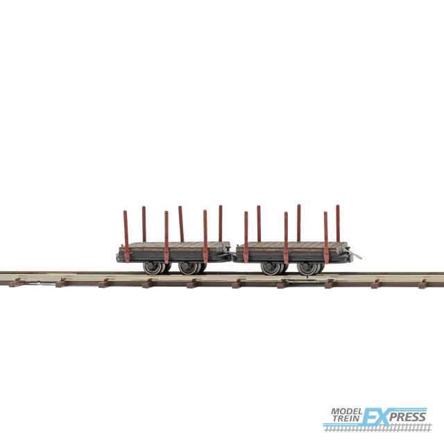 Busch 12225 1/87 2 EINZELRUNGENWAGEN H0 (08/25) *